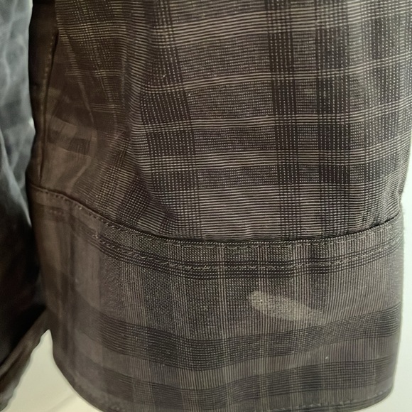 Mens Calvin Klein button down shirt size 18-34/35. Black/grey check. - Picture 5 of 7